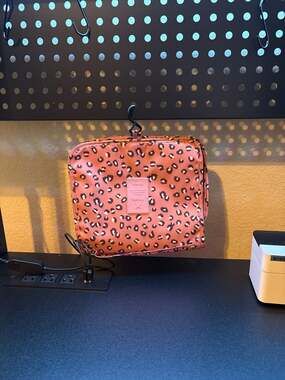 Makeup Bag Checkered Cosmetic Bag Large Travel Toiletry Organizer for Women Girl